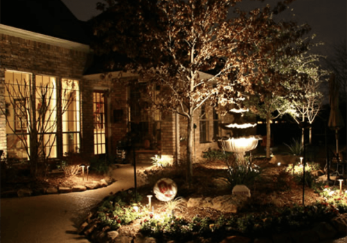 garden and home lights, landscaping lights